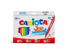Flomasteriai CARIOCA JOY, 24 spalvos