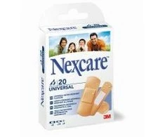 Universalūs pleistrai NEXCARE C0320ASB, įvairių dydžių, 20 vnt.