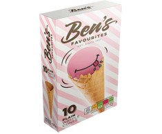 Vaflių kūgeliai BEN'S FAVOURITES, saldūs, 10 vnt, 125 g