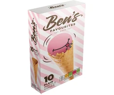 Vaflių kūgeliai BEN'S FAVOURITES, saldūs, 10 vnt, 125 g