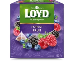 Vaisinė arbata LOYD, miško uogų skonio, 50 x 2g