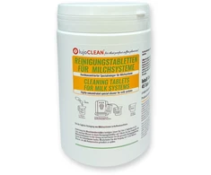 Valymo tabletės LUJO CLEAN, pieno sistemoms, 16 g, 100 vnt