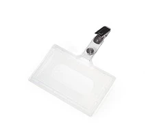 ARGO Identifikatoriaus kortelei dėklas su segtuku, 55x90 mm 0613-006