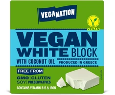 Veganiškas sūris Veganation baltas block, 150 g