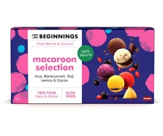 Veganiški sausainiai macaroons THE BEGINNINGS, 80 g