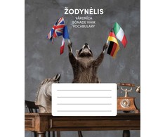Officeday Victor Stationery Ou Mokyklinis žodynėlis 165x200, 32 lapai . Vidinių lapų gramatūra – 75 g/m2.