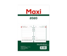 Timer Vidaus blokas kalendoriui MAXI DAY organizer A5, 2027