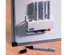 Magnetinės lentos žymeklių laikiklis NOBO Magnetic, 4 žymekliams