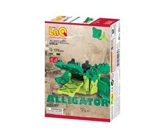 Yoshiritsu Japoniškas edukacinis konstruktorius LAQ Animal World Alligator, nuo 3 m.