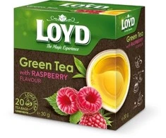 Žalioji arbata LOYD, aviečių skonio, 20 x 1.5g