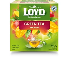 Žalioji arbata LOYD, su mangais, 20 x 2g