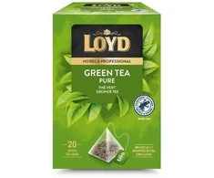 Žaliosios arbatos gėrimas LOYD HORECA pure, piramidės 20 x 1,7g