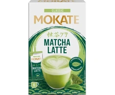 Žaliosios arbatos gėrimas MOKATE Matcha latte, 6 x 14g