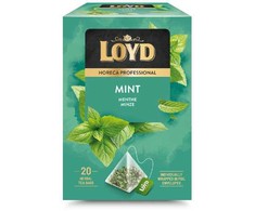Žolelių arbatos gėrimas LOYD HORECA mėtų skonio piramidė, 20 x 2g
