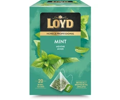 Žolelių arbatos gėrimas LOYD HORECA mėtų skonio piramidė, 20 x 2g