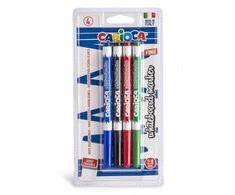 Žymekliai baltai lentai CARIOCA, 4 vnt.