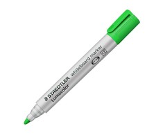 Žymeklis baltai lentai STAEDTLER LUMOCOLOR 351, 2 mm, ŽALIA