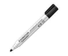 Žymeklis baltai lentai STAEDTLER LUMOCOLOR 351, 2 mm, JUODA