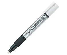 Žymeklis PENTEL PAINT MARKER, 4,0 mm. baltos spalvos