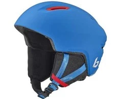 BOLLE ATMOS YOUTH Race Mėlyna Matte vaikiškas slidinėjimo šalmas (Dydis: 52-55cm)