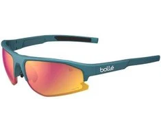 BOLLE BOLT 2.0 Creator Teal Metallic Volt+ Ruby Polarized sportiniai saulės akiniai