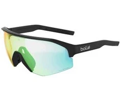 BOLLE LIGHTSHIFTER Juodas Matte/Phantom Clear Žalias sportiniai saulės akiniai
