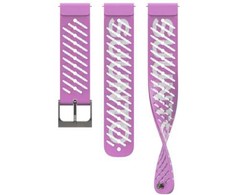 Išmanusis laikrodis SUUNTO 22mm SILICONE STRAP ORCHID PURPLE apyrankė