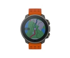 Išmanusis laikrodis Suunto Vertical Titanium Solar Canyon, Titano spalvos korpusas su oranžinės spalvos dirželiu
