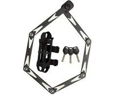 Masterlock MASTER LOCK sulankstoma dviračio spyna su grūdinto plieno jungtimis 3 raktai ir laikiklis