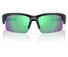 OAKLEY CAPACITOR Matte Juodas w/ Prizm Road Jade (Youth Fit) saulės akiniai