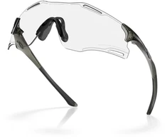 OAKLEY CYBR ZERO Polished Juodas/Clear Photochromic sportiniai akiniai