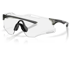 OAKLEY CYBR ZERO Polished Juodas/Clear Photochromic sportiniai akiniai