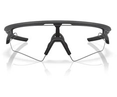 OAKLEY SPHAERA SLASH Carbon/Clear to juodas iridium photochromic sportiniai akiniai