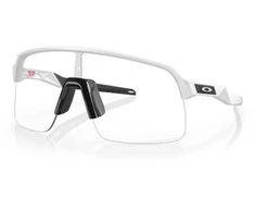 OAKLEY Sutro Lite Matte Baltas/Clear Photochromic sportiniai akiniai