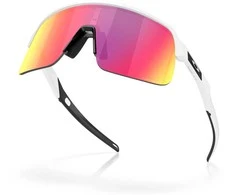 OAKLEY SUTRO LITE S Matte Baltas/Prizm Road sportiniai akiniai