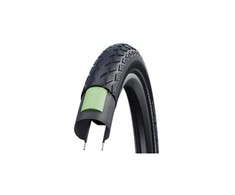 Padanga 28" Schwalbe Marathon HS 420 Perf Wired 47-622 / 28x1.75 Juodas-Reflex