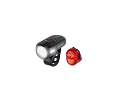 SIGMA AURA 45 USB priekinis žibintas + NUGGET II galinis žibintas