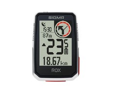Sigma ROX 2.0 GPS dviračio kompiuteris, Baltas