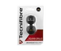 TECNIFIBRE Double Geltona Dot skvošo kamuoliukai