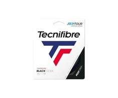 TECNIFIBRE Juodas CODE 1.18mm stygos teniso raketei