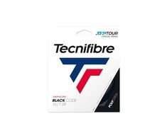 TECNIFIBRE Juodas CODE 16/1.28mm stygos teniso raketei