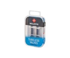 WELDTITE TUBELESS VALVE bekamerinių padangų vožtuvų rinkinys x2 Presta 55mm