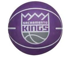 WILSON NBA DRIBBLER SACRAMENTO KINGS krepšinio kamuoliukas