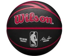 WILSON NBA TEAM CITY COLLECTOR CHICAGO BULLS krepšinio kamuolys (Dydis: 7)