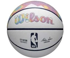 WILSON NBA TEAM CITY COLLECTOR DENVER NUGGETS krepšinio kamuolys