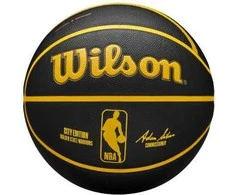 WILSON NBA TEAM CITY COLLECTOR GOLDEN STATE WARRIORS krepšinio kamuolys (Dydis: 7)
