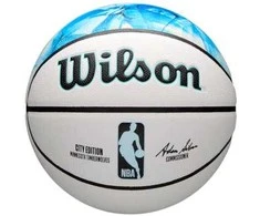 WILSON NBA TEAM CITY COLLECTOR MINNESOTA TIMBERWOLVES krepšinio kamuolys