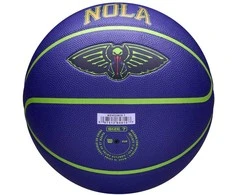 WILSON NBA TEAM CITY COLLECTOR NEW ORLEANS PELICANS krepšinio kamuolys