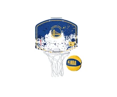 WILSON NBA TEAM MINI HOOP GOLDEN STATE WARRIORS mini krepšinio lenta su kamuoliuku