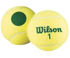 WILSON STARTER Žalias teniso kamuoliukai (4 kam.)